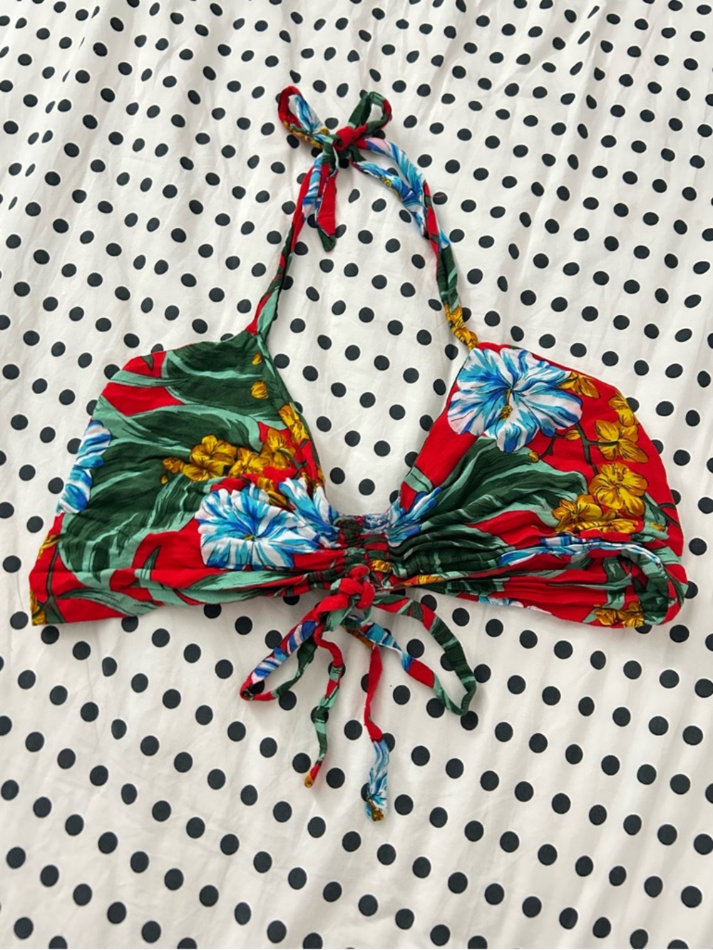Hibiscus Collection Hawaii multicoloured tropical top